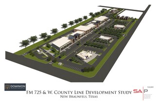 Plus de détails pour 2072 FM 725, New Braunfels, TX - Terrain à vendre