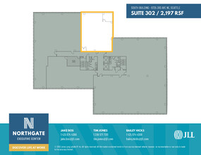 115 NE 100th St, Seattle, WA à louer Plan d’étage– Image 1 sur 1