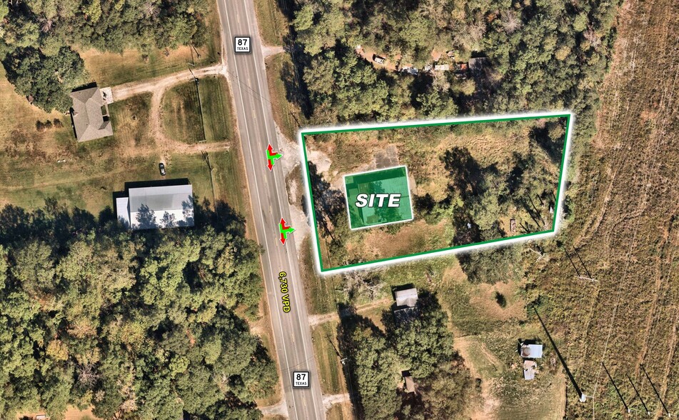 10050 Hwy 87 North, Orange, TX à louer - Plan de site – Image 3 sur 3