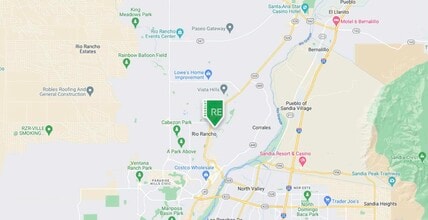 1350 Jackie Rd SE, Rio Rancho, NM - Vue aérienne  vue de carte - Image1