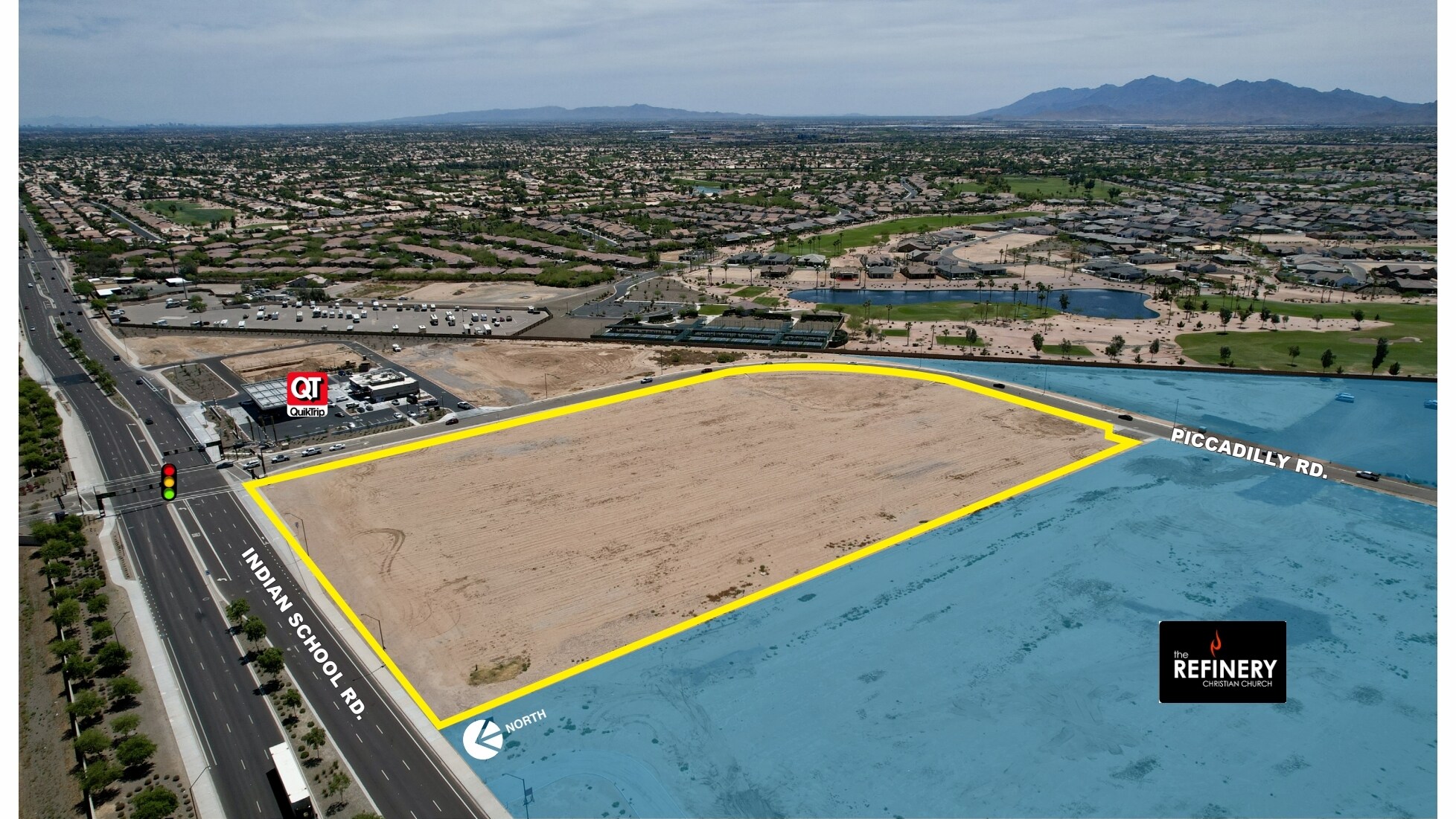 SEC W Indian School Rd & Loop 303, Goodyear, AZ à vendre Aérien– Image 1 sur 9