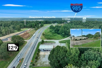 2345 Athens Hwy, Gainesville, GA - VUE AÉRIENNE  vue de carte - Image1