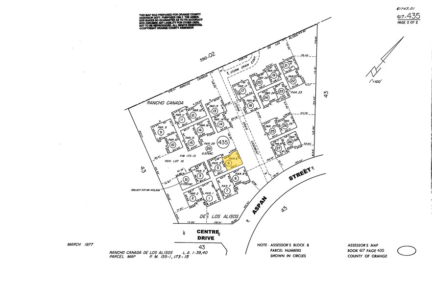 23702 Birtcher Dr, Lake Forest, CA à louer - Plan cadastral – Image 2 sur 6