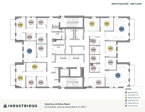 22 W Atlantic Ave, Delray Beach, FL à louer Plan d’étage– Image 1 sur 5