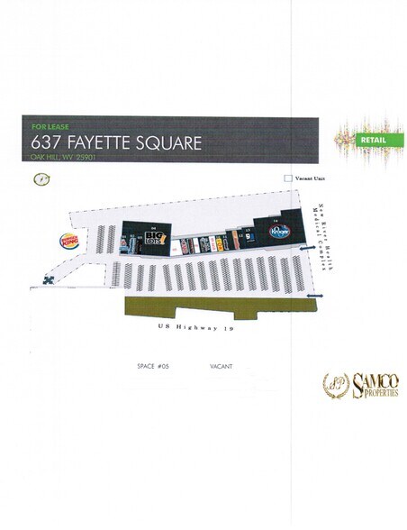 637 Fayette Sq, Oak Hill, WV à louer - Photo de l’immeuble – Image 3 sur 9