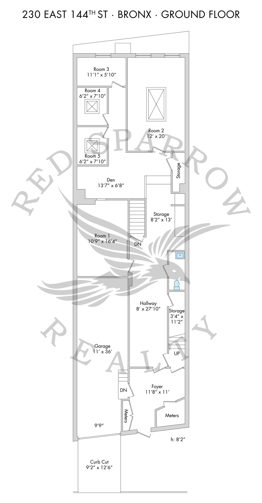 230 E 144th St, Bronx, NY à louer Plan d’étage– Image 1 sur 11