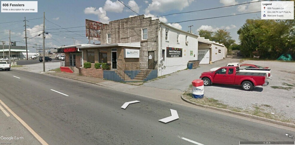 606 Fesslers Ln, Nashville, TN à louer - Photo de l’immeuble – Image 1 sur 5