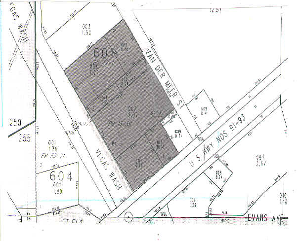 2827 Las Vegas Blvd N, North Las Vegas, NV à vendre - Plan cadastral – Image 2 sur 4