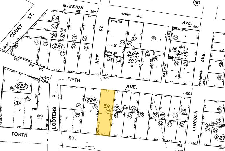 854-870 4th St, San Rafael, CA à vendre - Plan cadastral – Image 2 sur 18