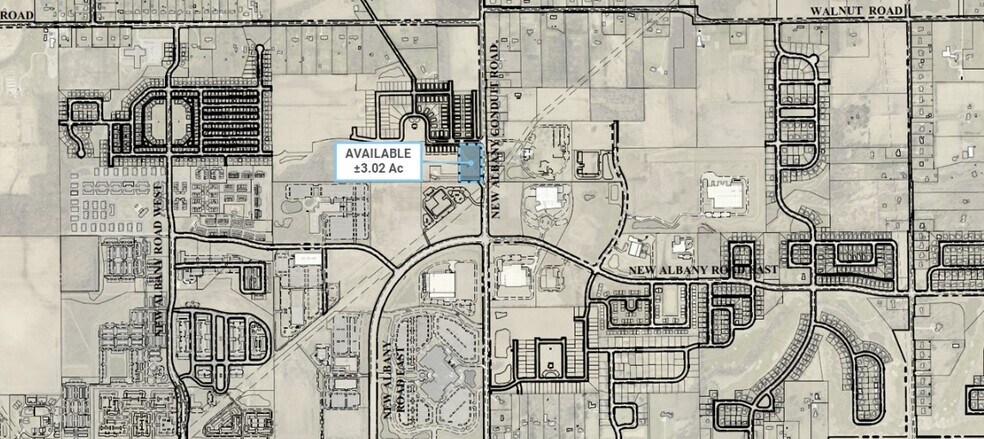 New Albany-Condit Rd, New Albany, OH à vendre - Aérien – Image 2 sur 2