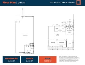 3211 Mission Oaks Blvd, Camarillo, CA à louer Plan d’étage– Image 2 sur 11