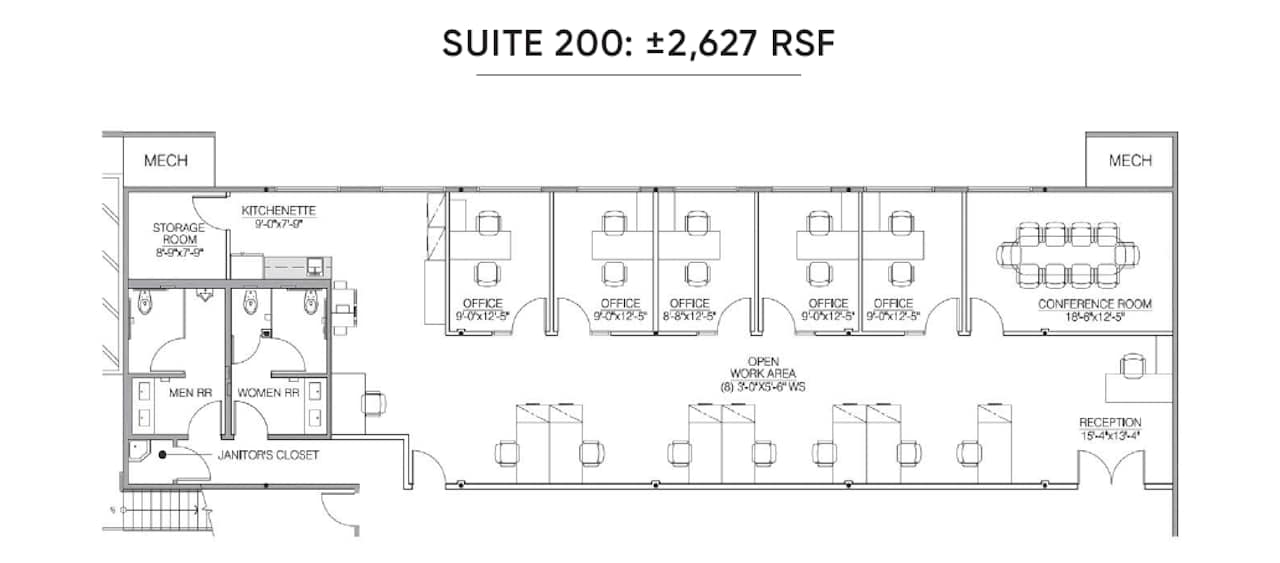 1017 N La Cienega Blvd, West Hollywood, CA à louer Plan d’étage– Image 1 sur 6
