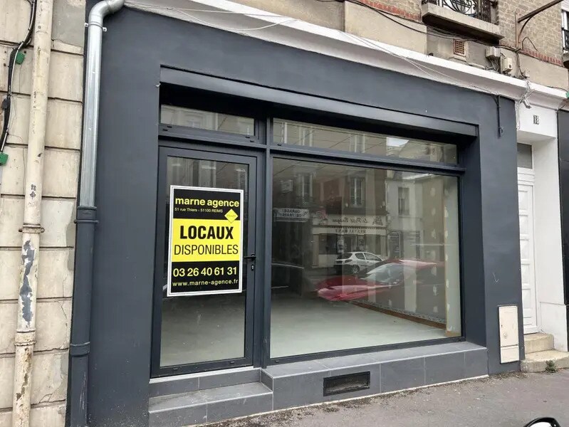 Local commercial dans Reims à louer Photo de l’immeuble– Image 1 sur 5