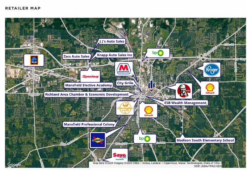 246-250 E Fourth St, Mansfield, OH à louer - Photo de l’immeuble – Image 2 sur 16