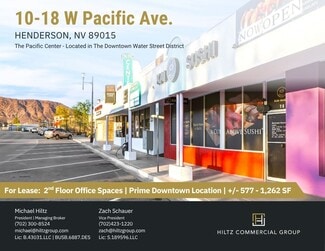 Plus de détails pour 16 W Pacific Ave, Henderson, NV - Bureau/Local commercial, Local commercial à louer