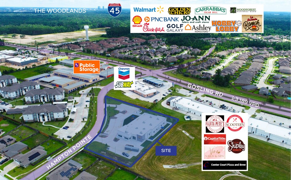 5721 Hampton Pointe Blvd, Spring, TX à vendre - Aérien – Image 2 sur 4