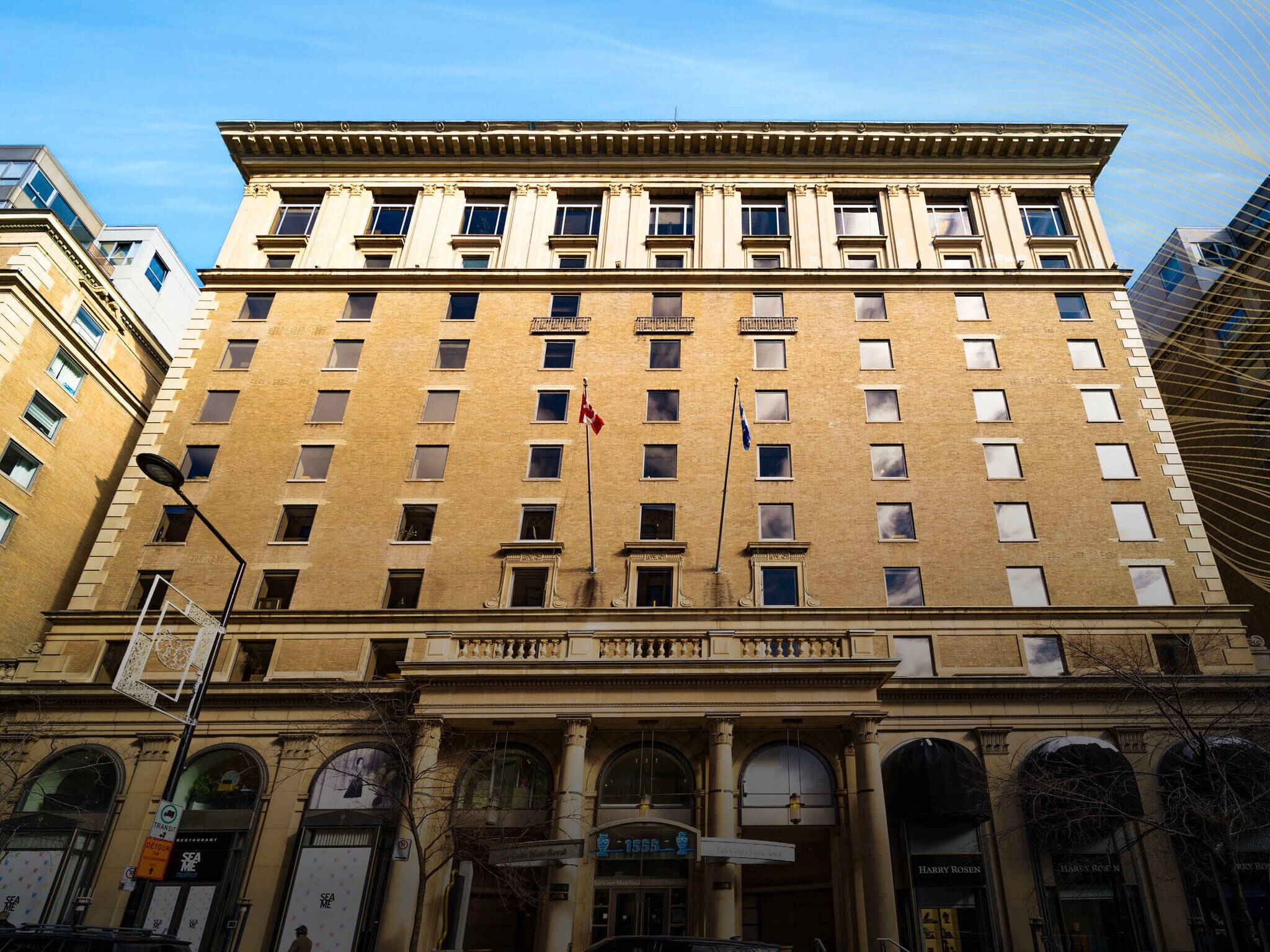 1555 Rue Peel, Montréal, QC à louer Photo de l’immeuble– Image 1 sur 24