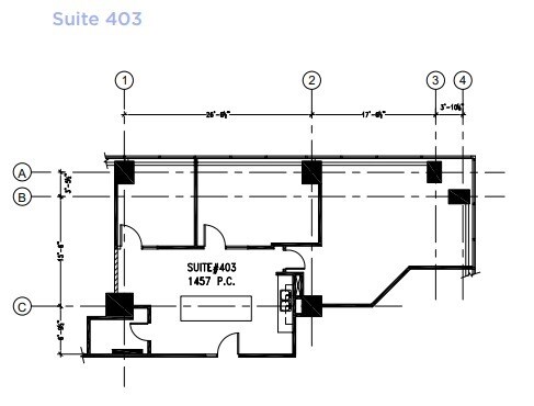 1819 Boul René-Lévesque O, Montréal, QC à louer Plan d’étage– Image 1 sur 1
