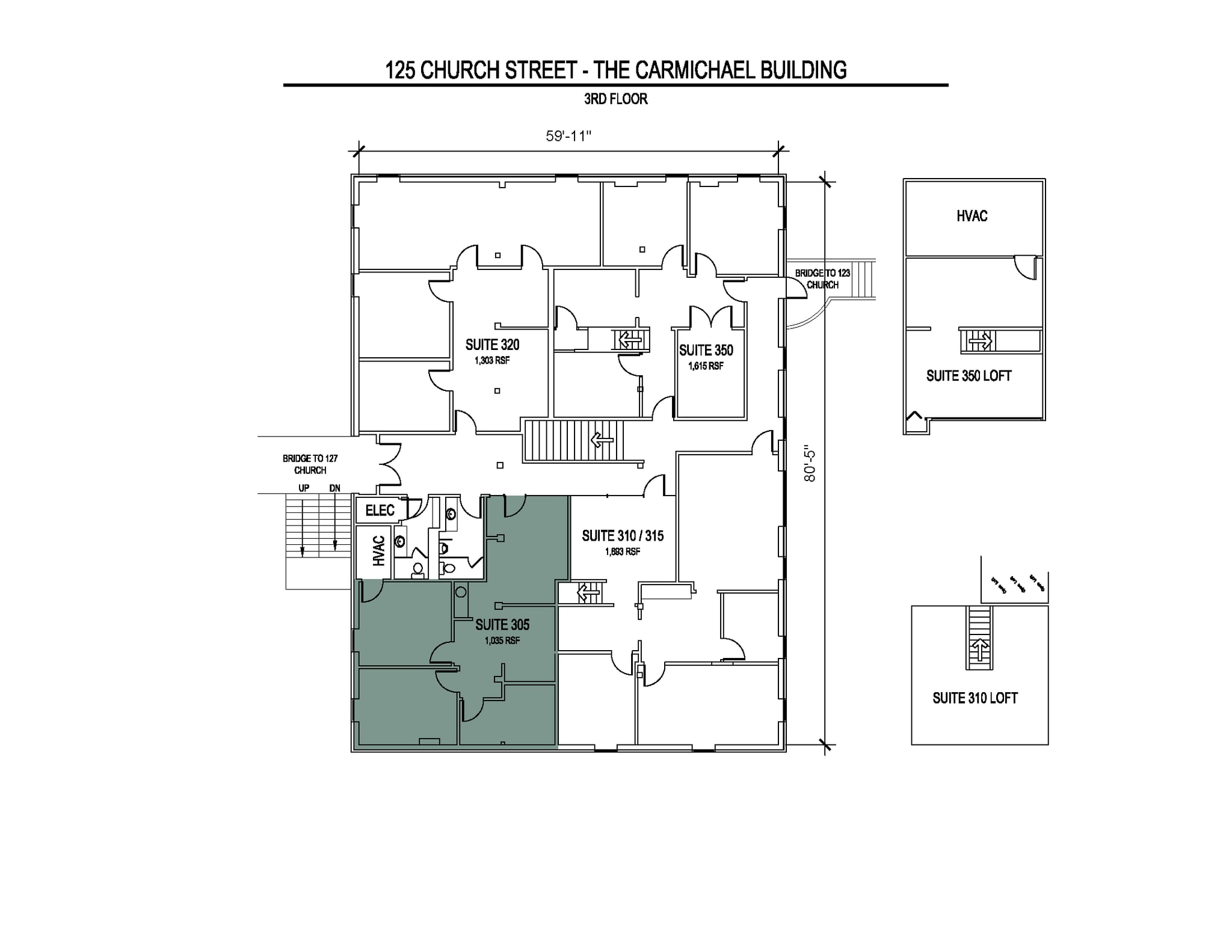 113 Church St, Marietta, GA à louer Plan d’étage– Image 1 sur 1