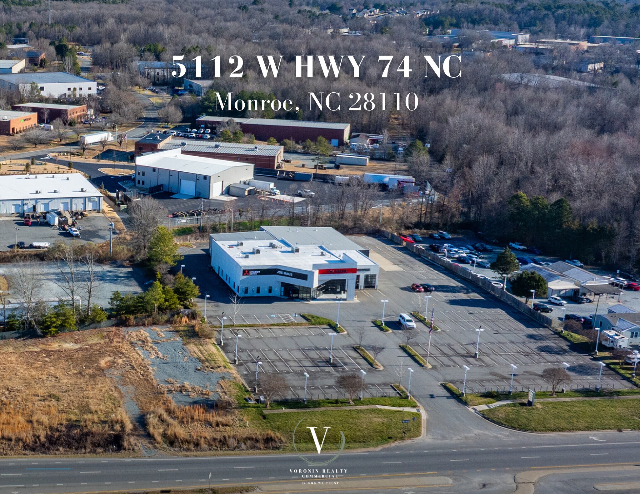 5112 W Highway 74, Monroe, NC à louer Photo principale– Image 1 sur 2
