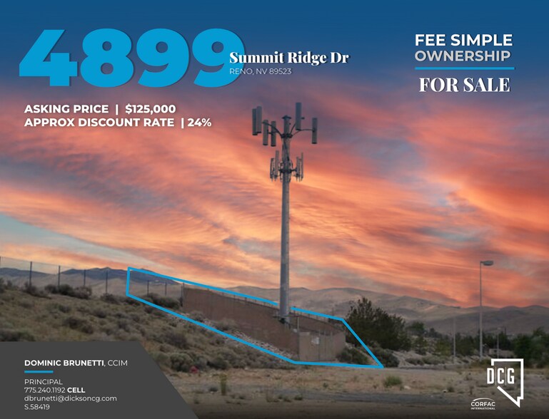 4899 Summit Ridge Dr, Reno, NV à vendre - Photo de l’immeuble – Image 1 sur 3