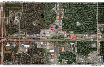 3143 W Airport Fwy, Irving, TX - VUE AÉRIENNE  vue de carte