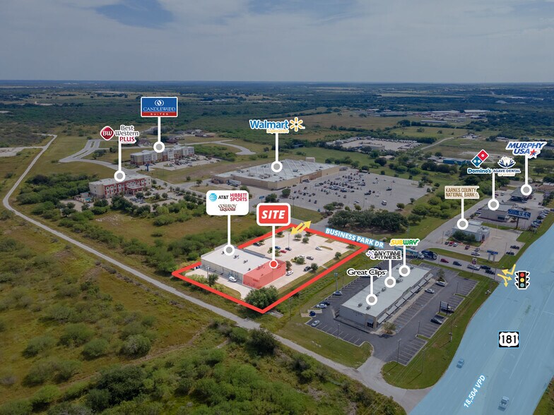 165 Business Park Dr, Kenedy, TX à louer - Aérien – Image 3 sur 4
