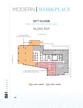 950 F St NW, Washington, DC à louer Plan d’étage– Image 1 sur 1