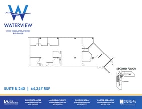 2111 E Highland Ave, Phoenix, AZ à louer Plan d’étage– Image 1 sur 1