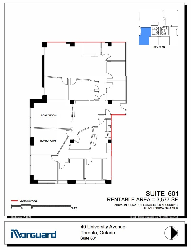 40 University Ave, Toronto, ON à louer Plan d’étage– Image 1 sur 1