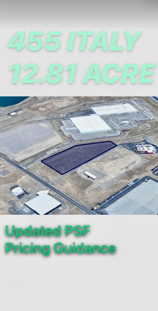 Plus de détails pour 455 Italy dr, Sparks, NV - Terrain à vendre