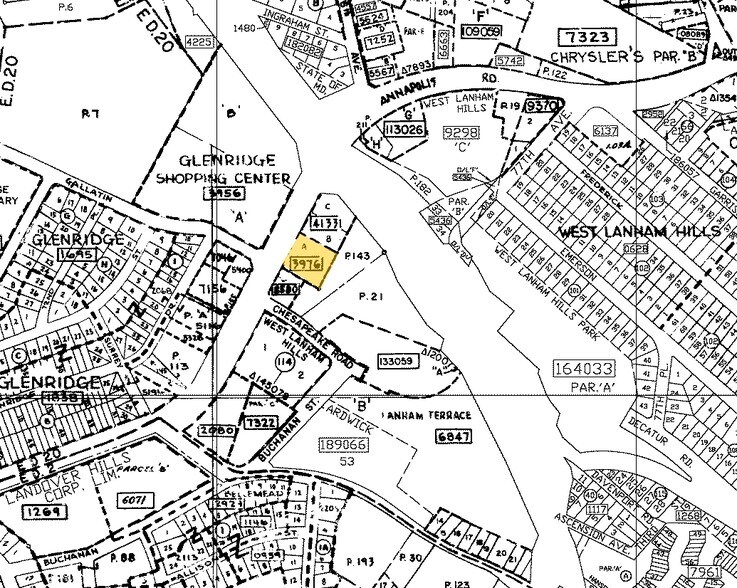7503 Annapolis Rd, Hyattsville, MD à louer - Plan cadastral – Image 2 sur 25