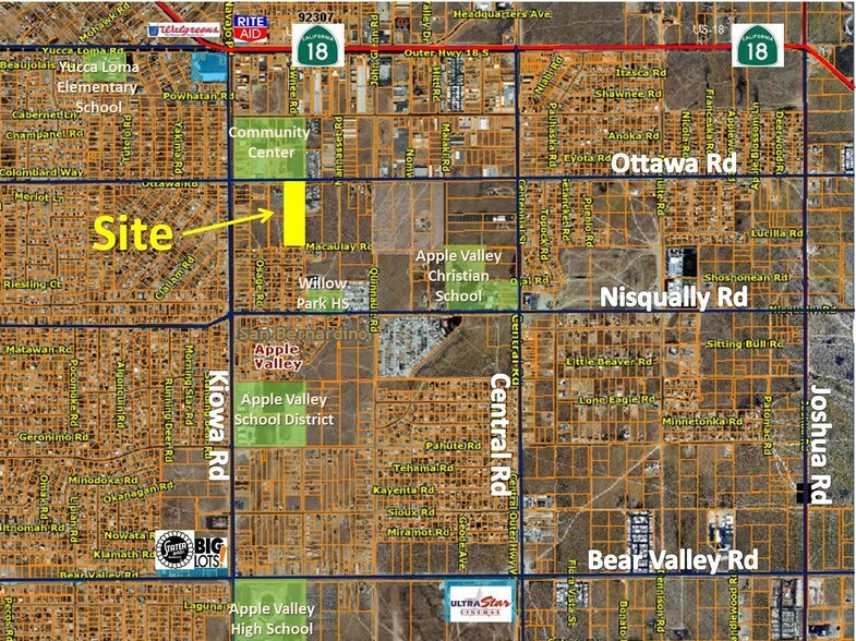 Ottawa Rd, Apple Valley, CA à vendre - Photo principale – Image 1 sur 9