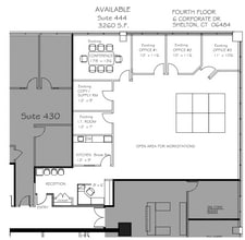 6 Corporate Dr, Shelton, CT à louer Plan d’étage– Image 1 sur 1