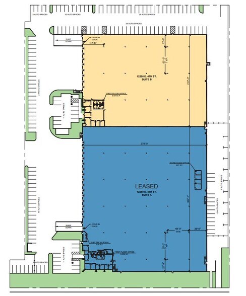 12250 E 4th St, Rancho Cucamonga, CA à louer - Plan de site – Image 2 sur 2