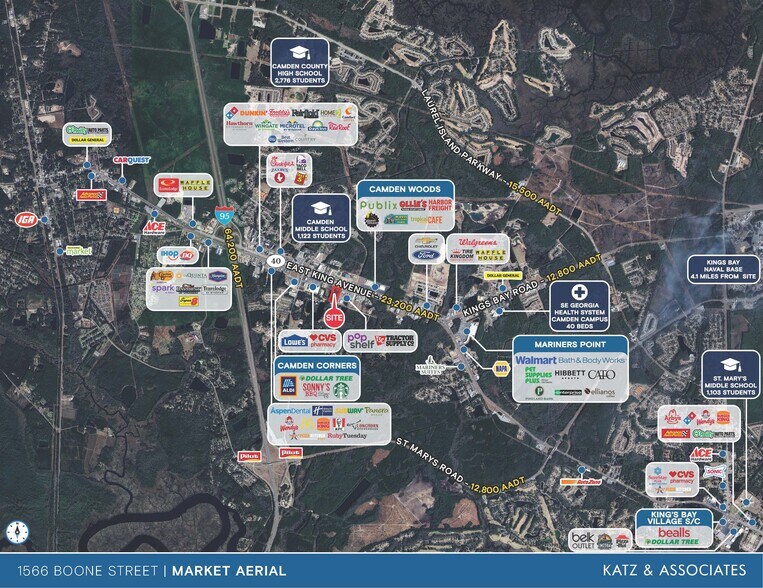 1566 Boone St, Kingsland, GA à louer - Photo de l’immeuble – Image 3 sur 3