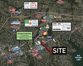 268 E Main St, Hendersonville, TN - VUE AÉRIENNE  vue de carte - Image1