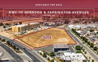 Plus de détails pour Herndon, Fresno, CA - Terrain à vendre