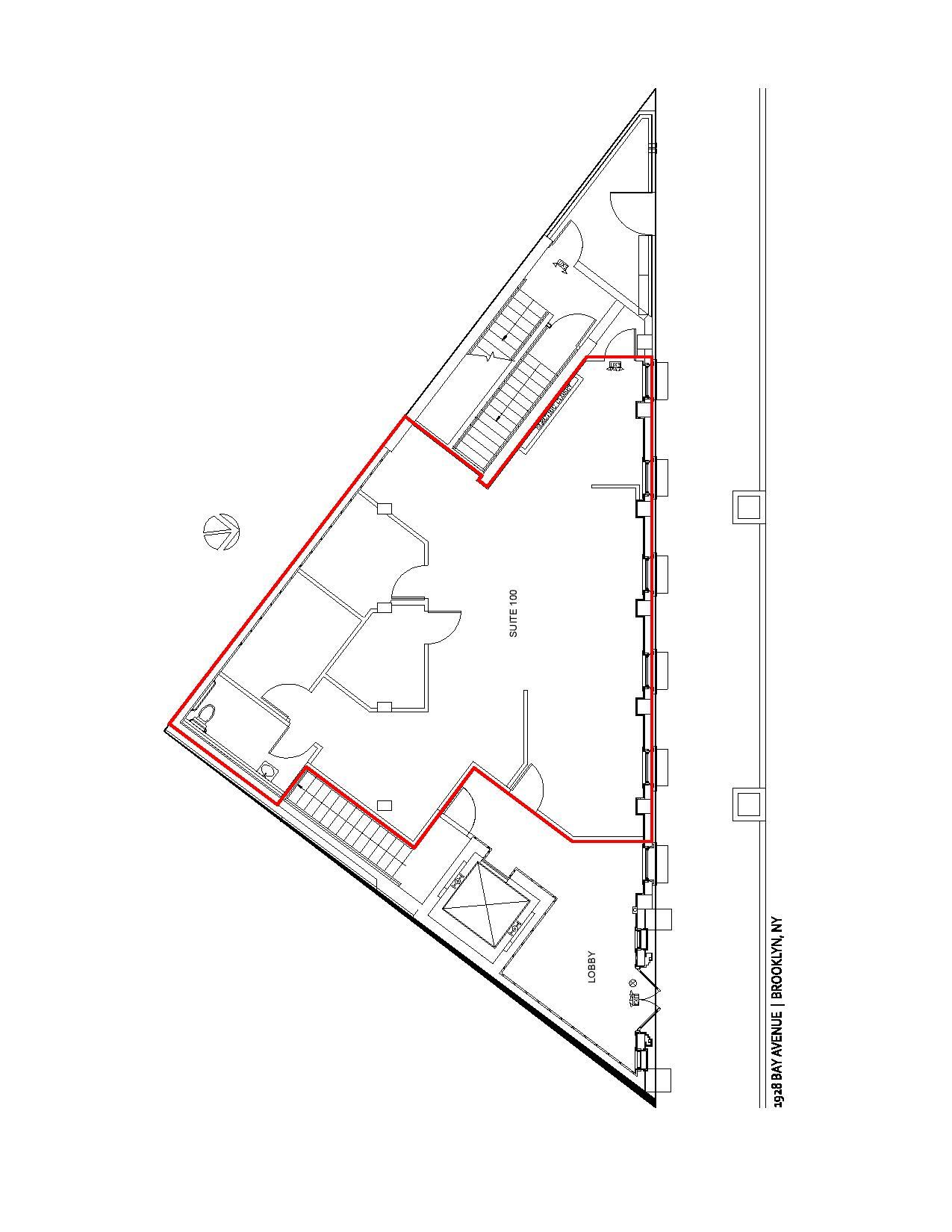 1928-1936 Bay Ave, Brooklyn, NY à louer Plan d’étage– Image 1 sur 3