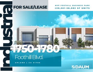 Plus de détails pour 1774 NW Foothill Blvd, Upland, CA - Industriel/Logistique à vendre