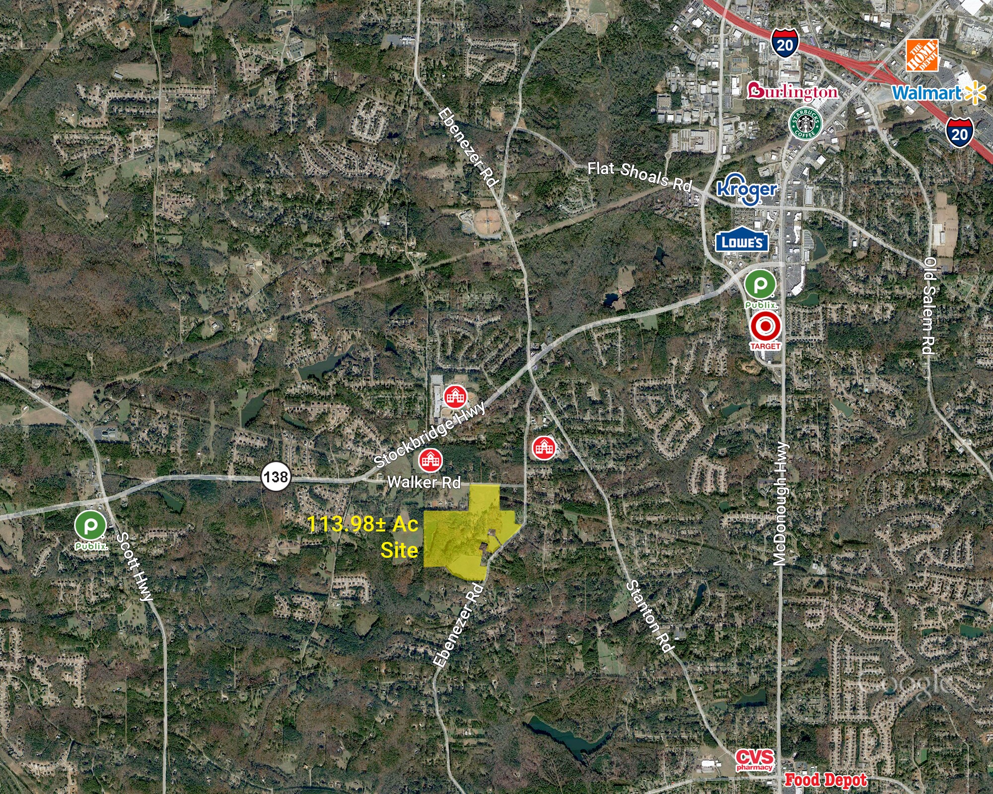 Walker Rd, Conyers, GA à vendre Photo principale– Image 1 sur 2