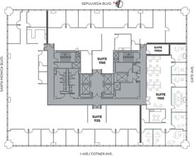 11100 Santa Monica Blvd, Los Angeles, CA à louer Plan d’étage– Image 2 sur 11