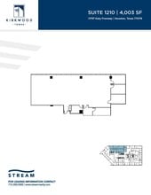 11757 Katy Fwy, Houston, TX à louer Plan d’étage– Image 1 sur 1