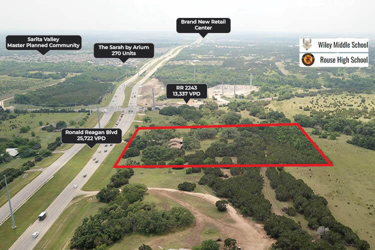17451 Ronald W Reagan Blvd, Leander, TX à vendre - Photo de l’immeuble – Image 1 sur 10