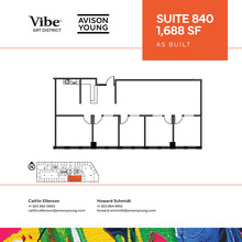 1391 N Speer Blvd, Denver, CO à louer Plan d’étage– Image 1 sur 1
