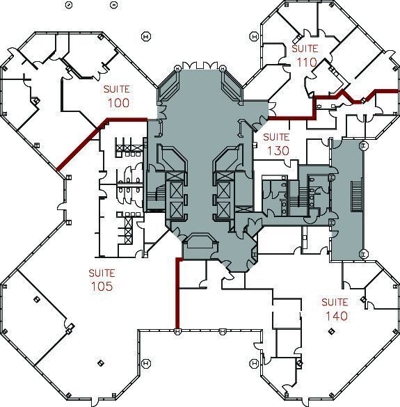 4365 Executive Dr, San Diego, CA à louer Plan d’étage– Image 1 sur 1