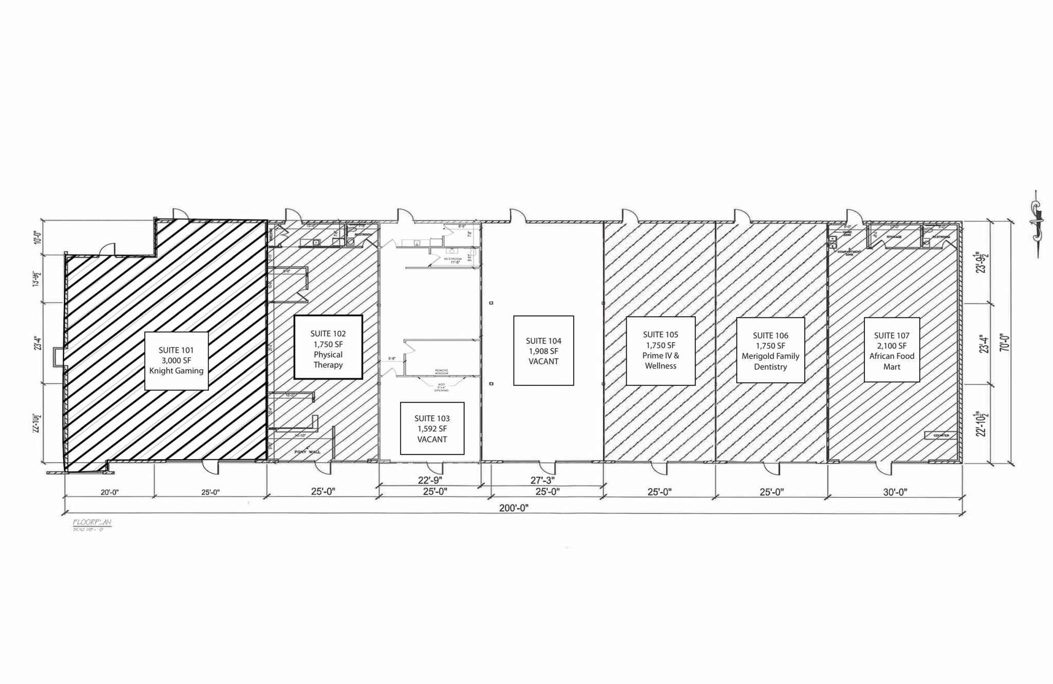 21211 FM 529 Rd, Cypress, TX à louer Plan d’étage– Image 1 sur 1