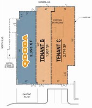 7217-7249 Lake St, River Forest, IL à louer Plan d’étage– Image 1 sur 1