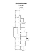 1749 Old Meadow Rd, McLean, VA à louer Plan de site– Image 2 sur 2