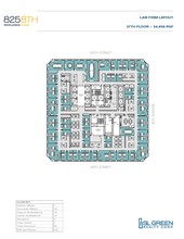 825 Eighth Ave, New York, NY à louer Plan d’étage– Image 1 sur 4